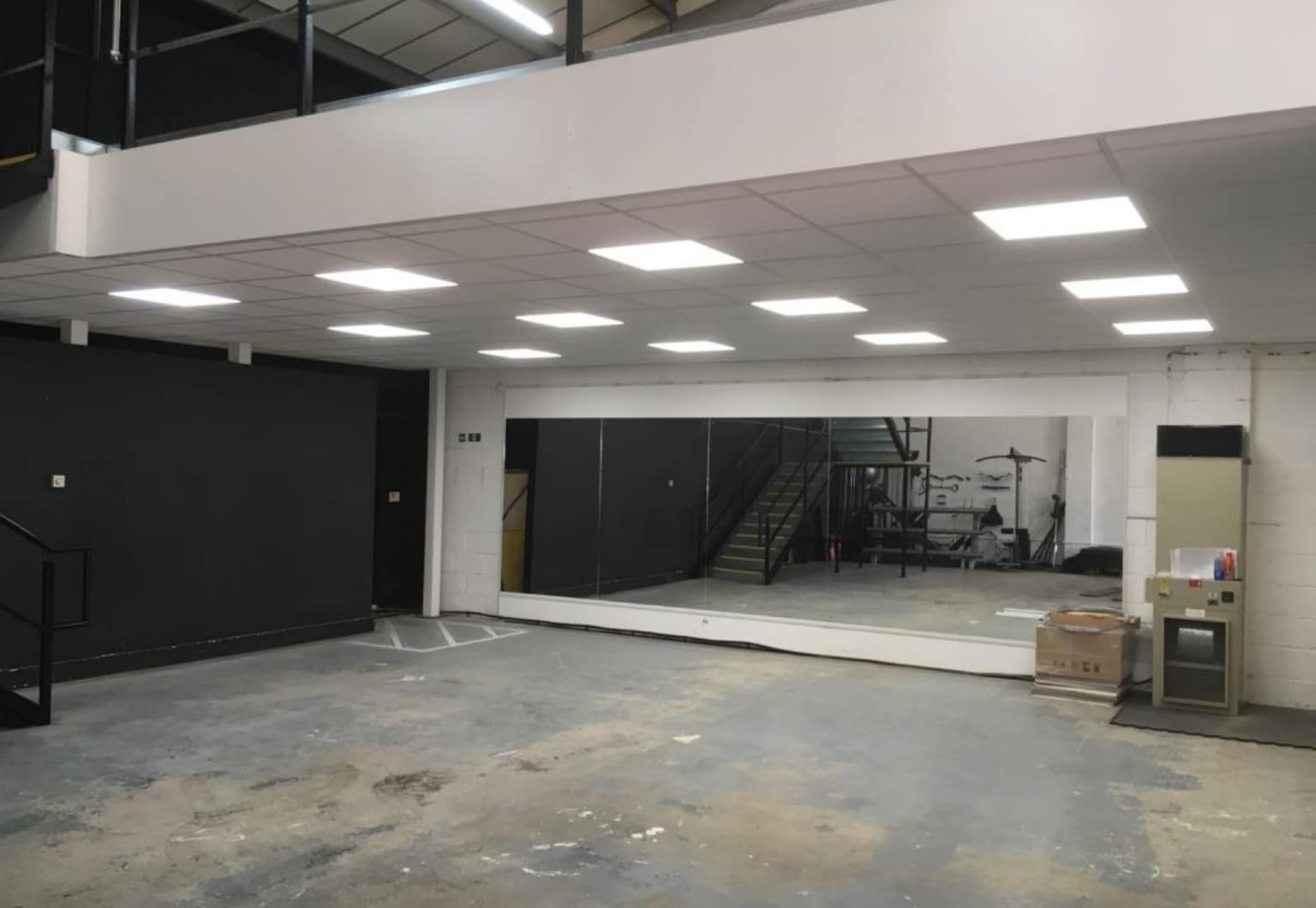 Mezzanine Floor lighting - ATC Installation