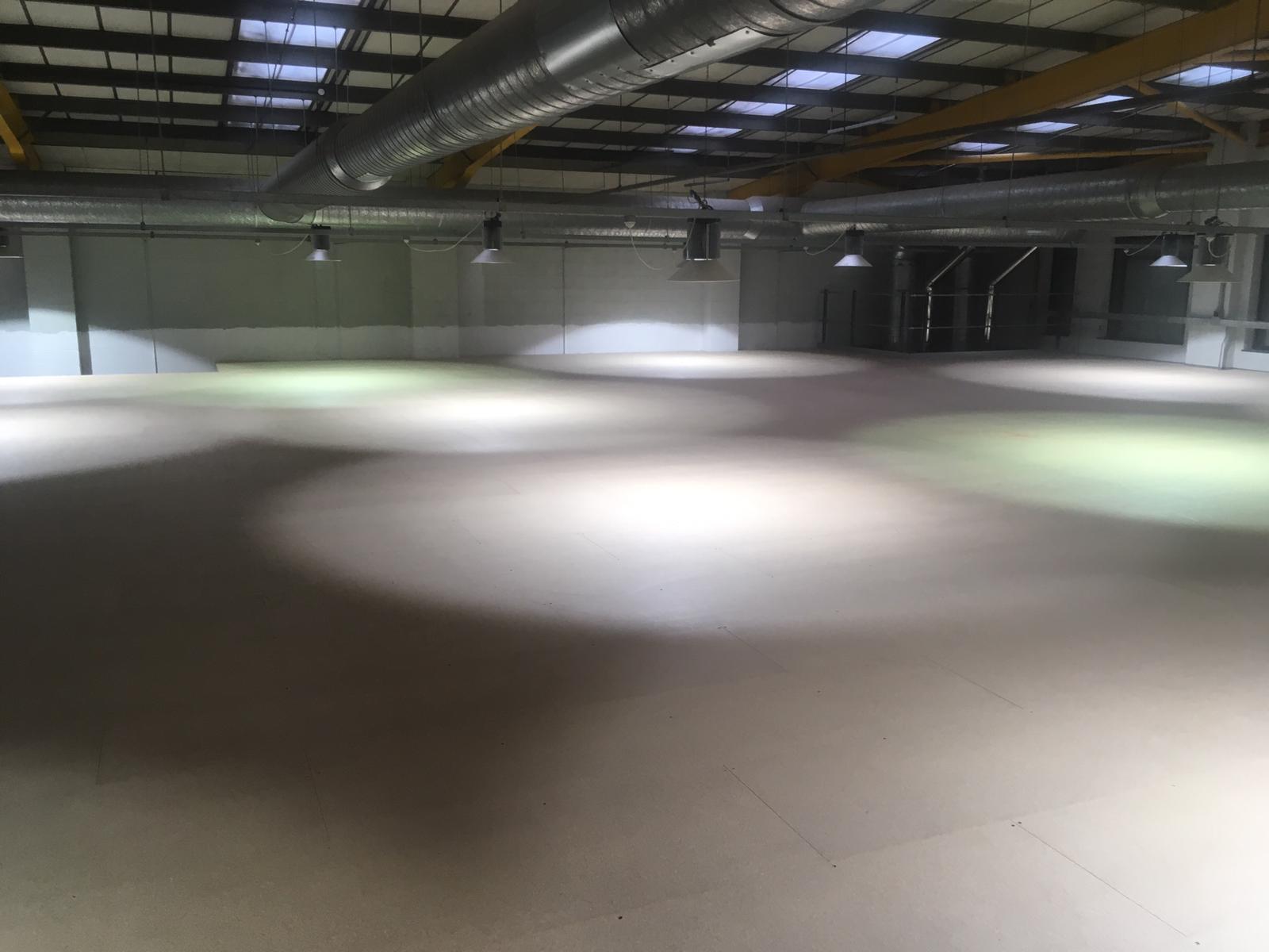 Mezzanine floor build