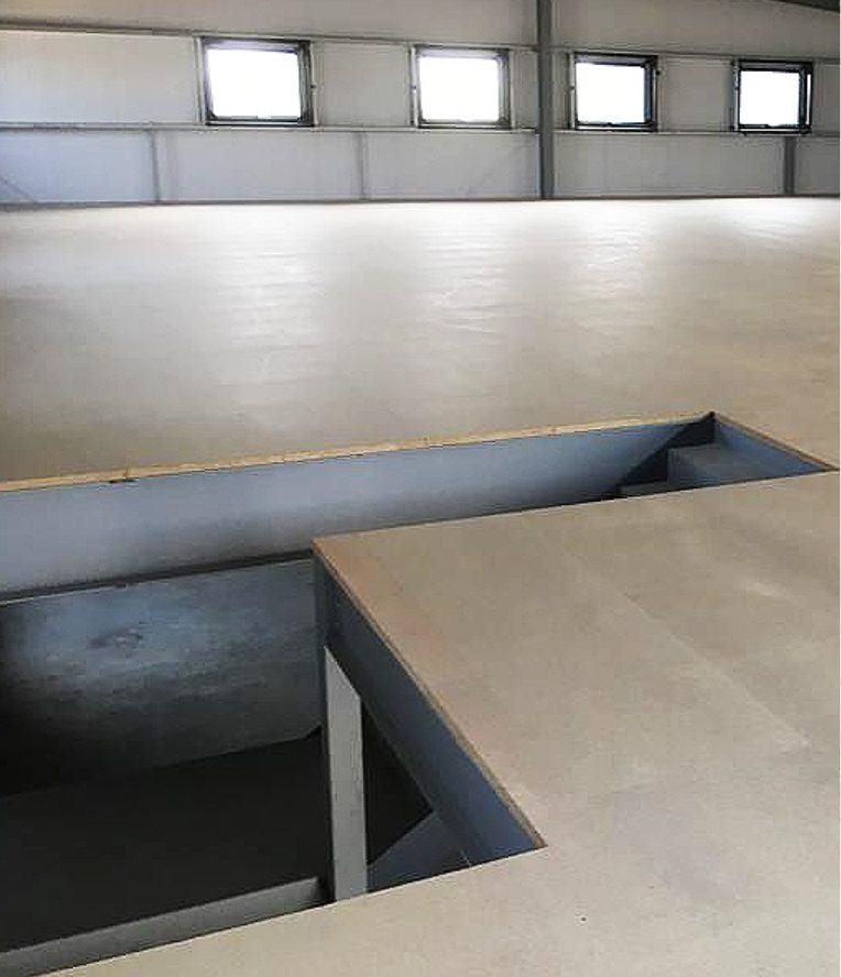 Mezzanine floor build - ATC Installations