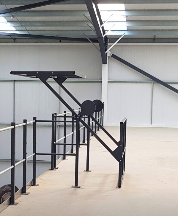Pallet load gates - mezzanine floor - ATC Installations
